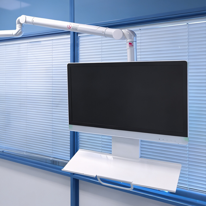 Bracci per monitor medicali